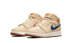 Air Jordan 1 Mid Fleece Pearl White (GS)