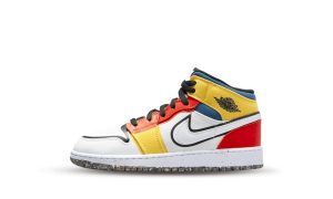 Air Jordan 1 Mid SE Multicolor (GS)