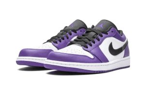 Air Jordan 1 Low Court Purple White