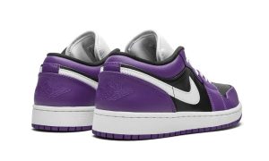 Air Jordan 1 Low Court Purple Black