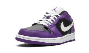 Air Jordan 1 Low Court Purple Black