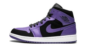 Air Jordan 1 Mid Black Dark Concord