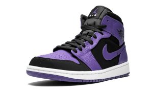 Air Jordan 1 Mid Black Dark Concord