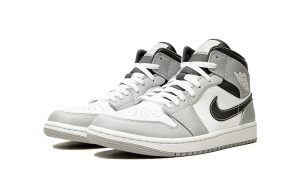Air Jordan 1 Mid Light Smoke Grey Anthracite