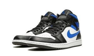 Air Jordan 1 Mid White Racer Blue
