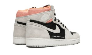 Air Jordan 1 Retro High OG Neutral Grey/Hyper Crimson