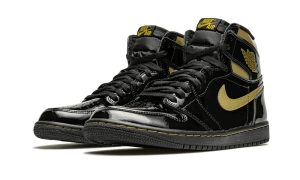 Air Jordan 1 Retro High Black Metallic Gold (2020)