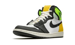 Air Jordan 1 Retro High White Black Volt University Gold