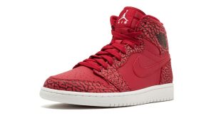Air Jordan 1 Retro High Red Elephant Print