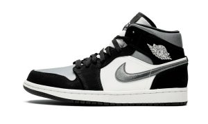 Air Jordan 1 Mid Satin Grey Toe