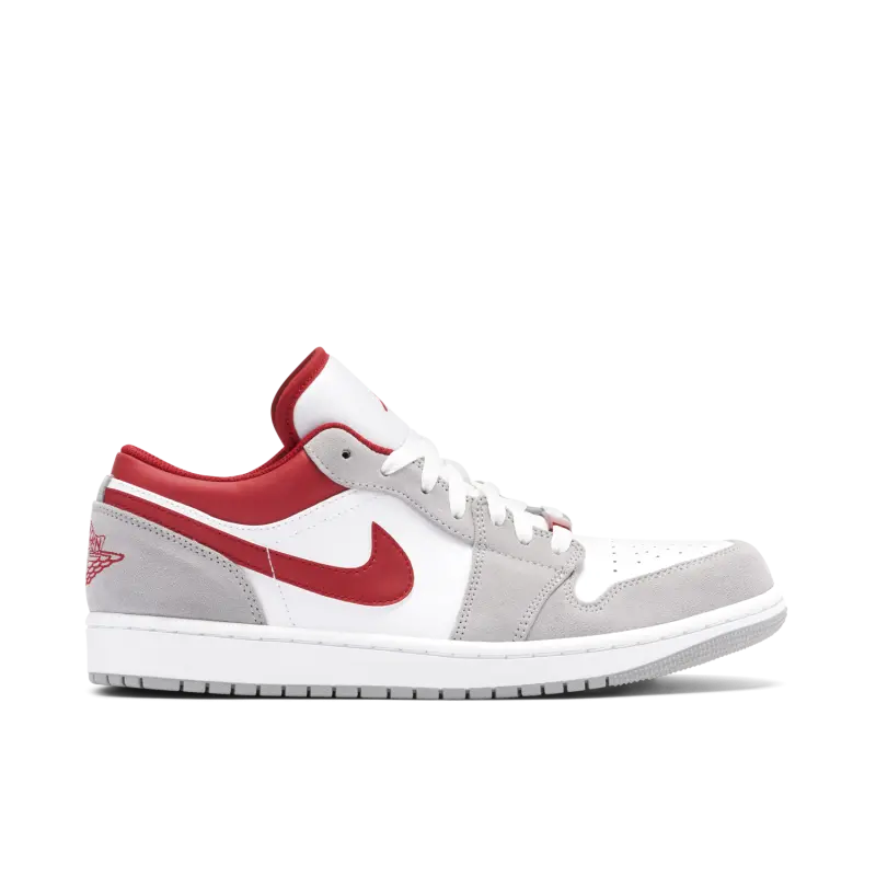 Air Jordan 1 Low Grey Red