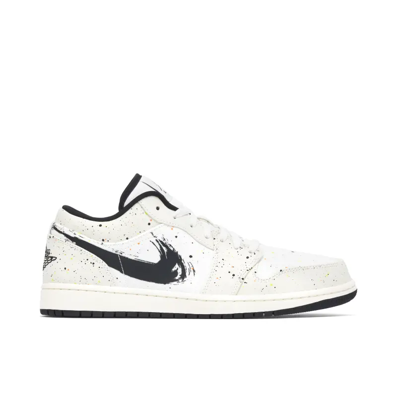 Air Jordan 1 Low Paint Splatter Brushstroke