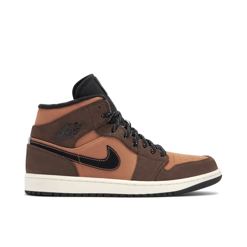 Air Jordan 1 Mid Brown