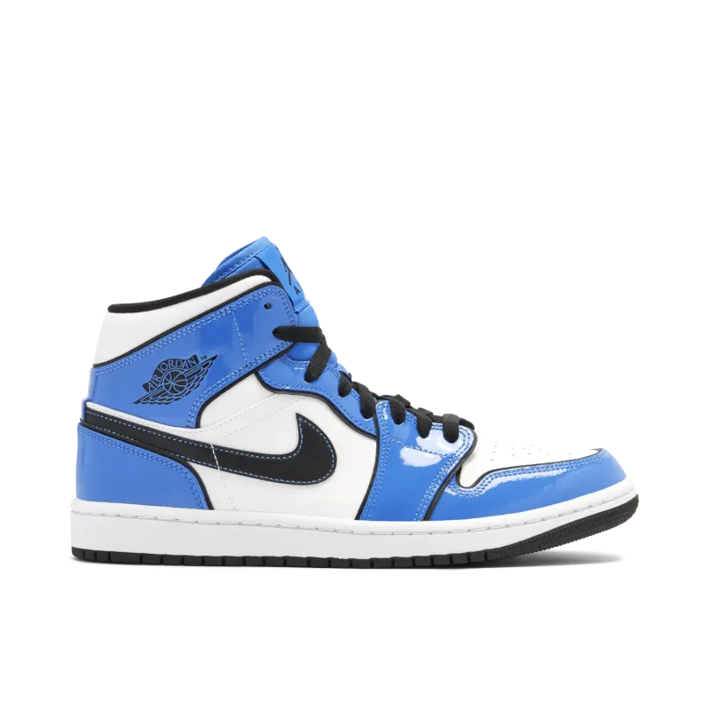 Air Jordan 1 Mid Signal Blue