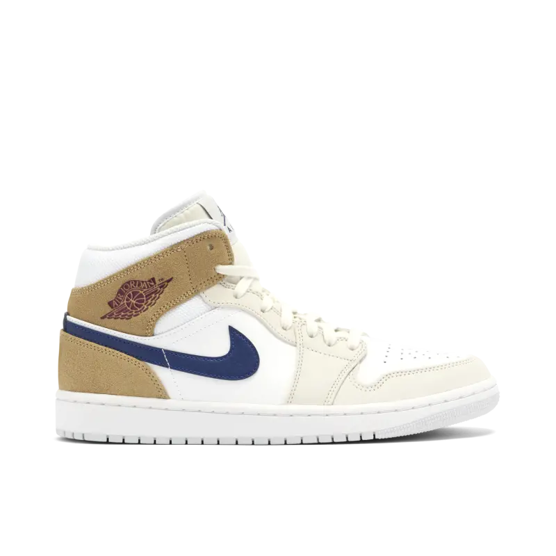Air Jordan 1 Mid Tan Suede
