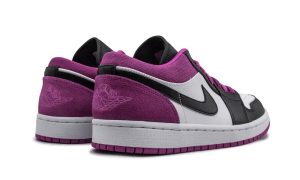 Air Jordan 1 Low Black Active Fuchsia