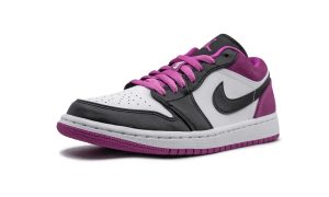 Air Jordan 1 Low Black Active Fuchsia