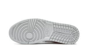 Air Jordan 1 Mid Starfish Pure Platinum