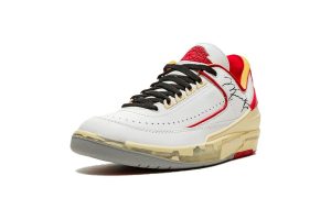 Air Jordan 2 Retro Low SP Off-White White Red