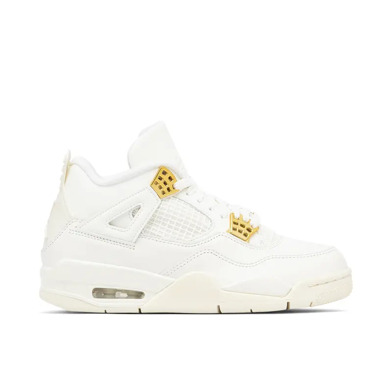 Air Jordan 4 Retro Sail Metallic Gold (W)
