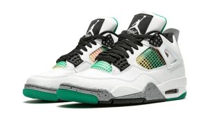 Air Jordan 4 Retro Lucid Green Rasta (W)