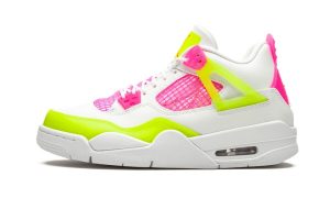 Air Jordan 4 Retro White Lemon Pink (GS)
