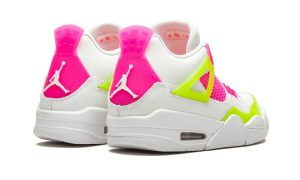 Air Jordan 4 Retro White Lemon Pink (GS)