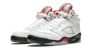 Air Jordan 5 Retro Fire Red Silver Tongue (2020) (GS)
