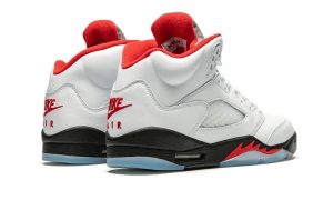 Air Jordan 5 Retro Fire Red Silver Tongue (2020) (GS)