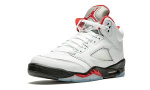 Air Jordan 5 Retro Fire Red Silver Tongue (2020) (GS)