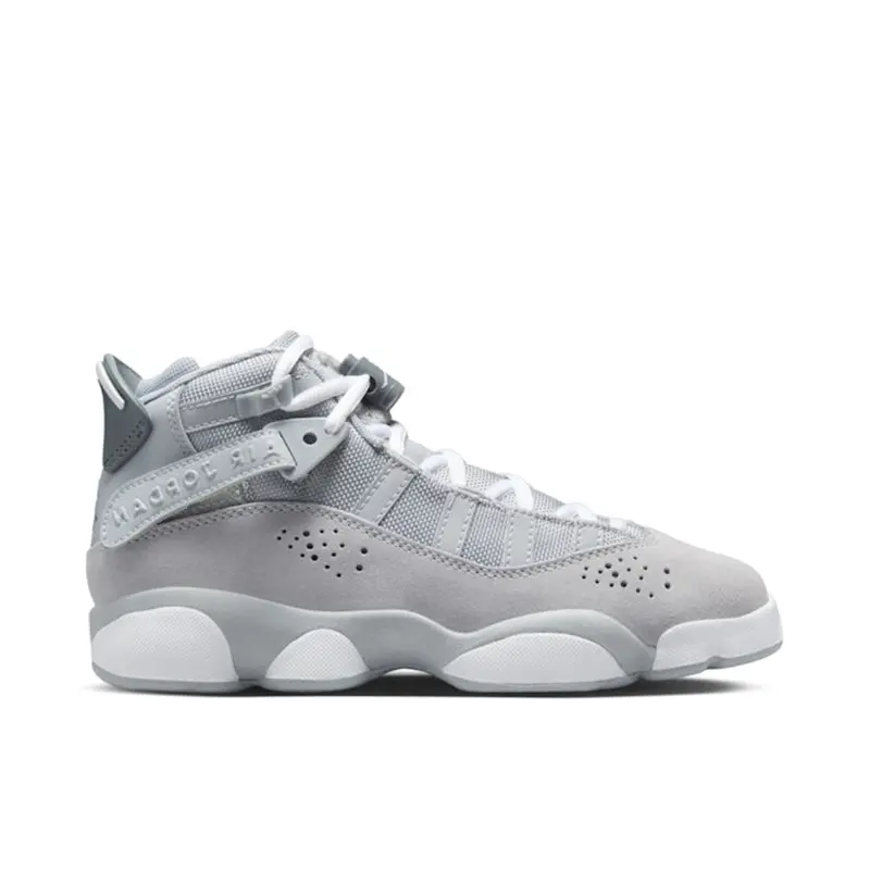 Air Jordan 6 Rings Wolf Grey White Cool Grey (GS)