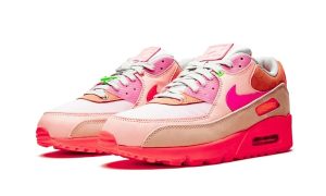 Nike Air Max 90 PRM Platinum Crimson/Bright Purple (W)