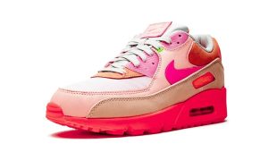 Nike Air Max 90 PRM Platinum Crimson/Bright Purple (W)