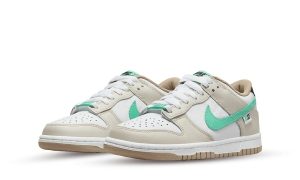 Nike Dunk Low Split Seam White Tan Mint (GS)