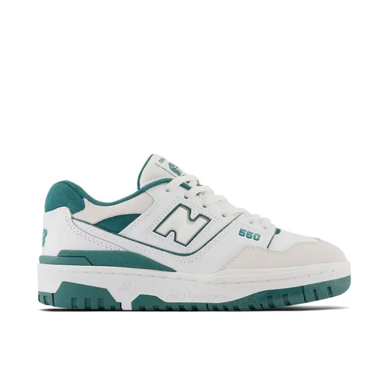 New Balance 550 White Vintage Teal (GS)