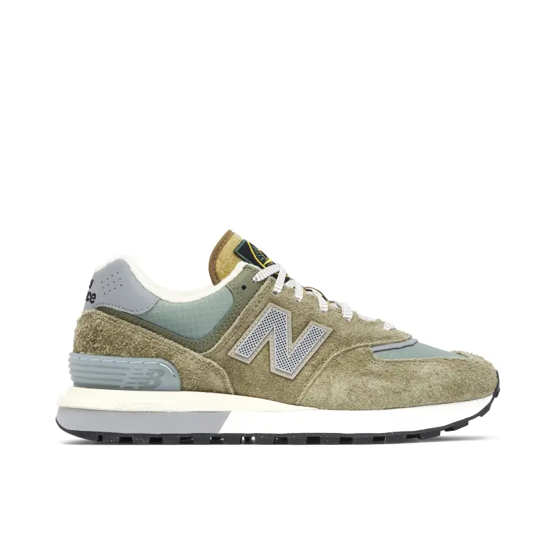 New Balance 574 x Stone Island Olive Green