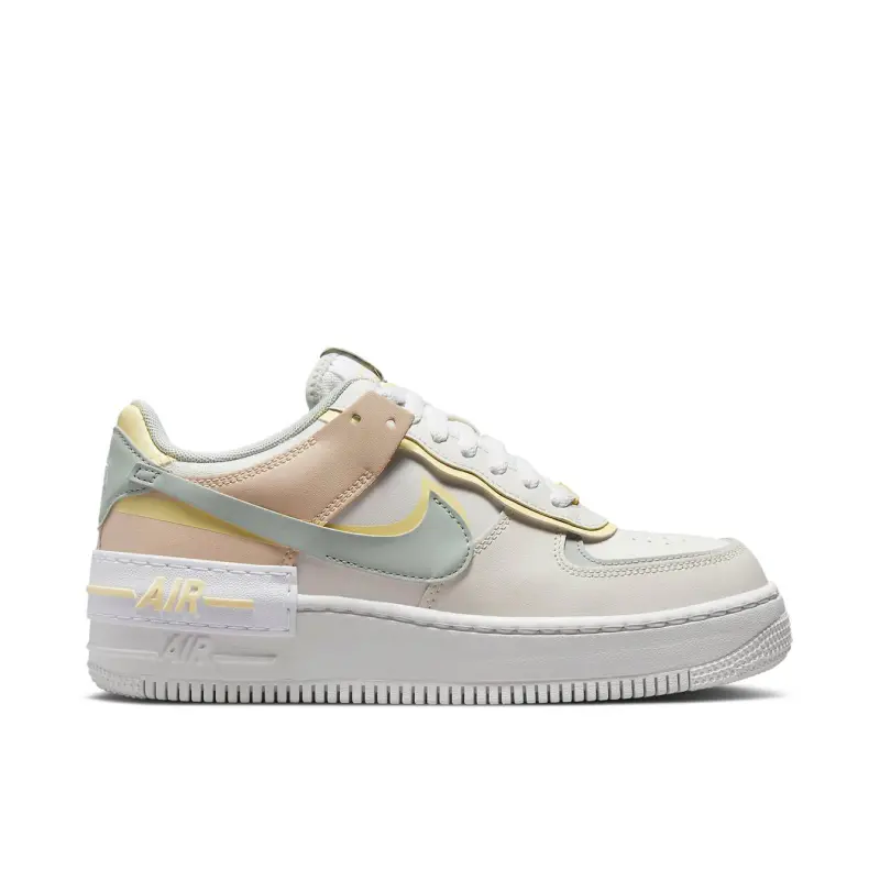 Nike Air Force 1 Shadow Pearl White Citron Tint (W)