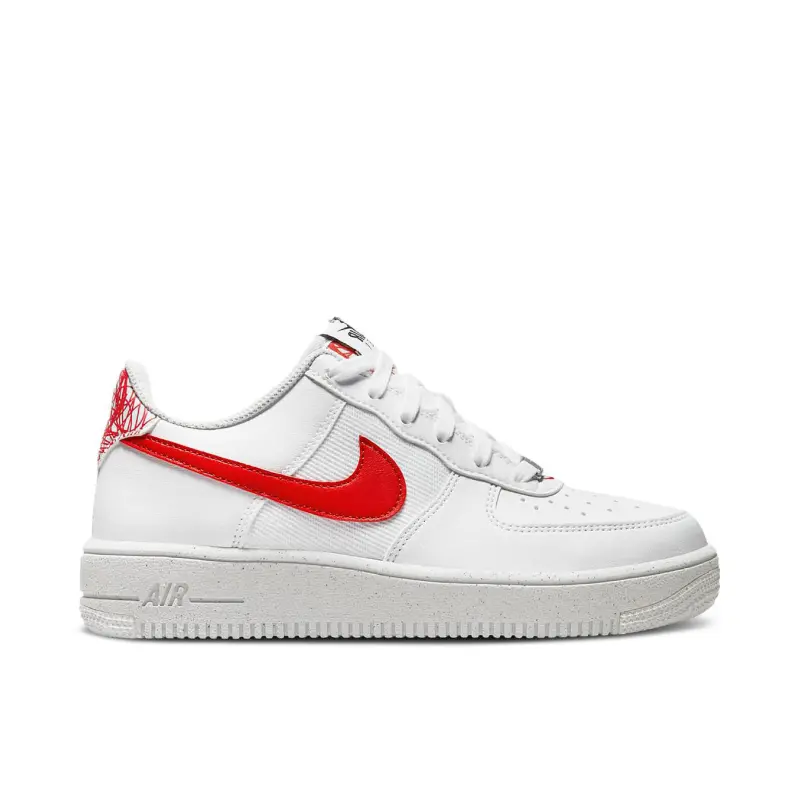 Nike Air Force 1 Crater Next Nature White Habanero Red (GS)