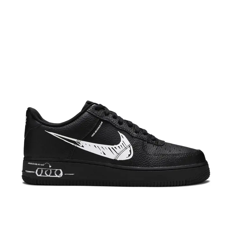 Nike Air Force 1 Low Sketch Black