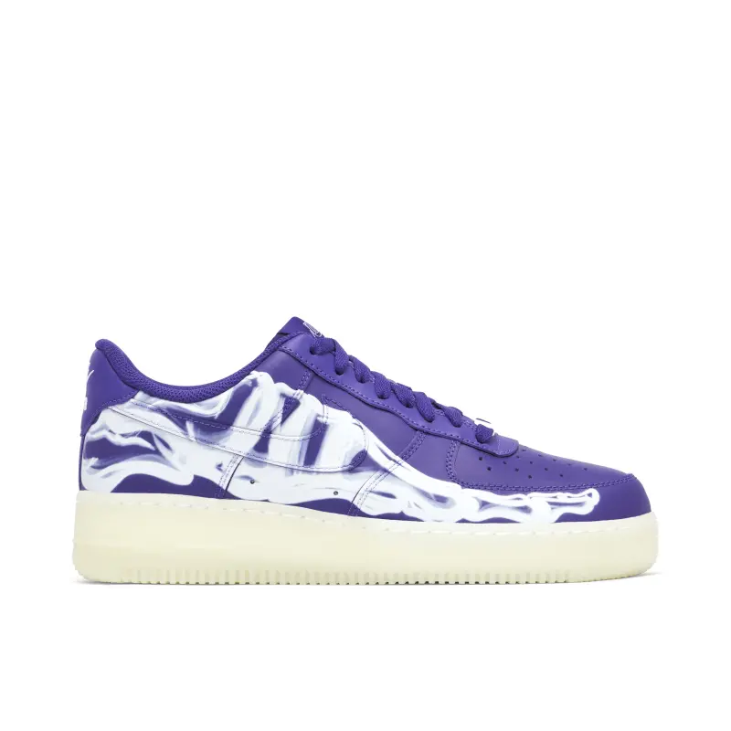 Nike Air Force 1 Skeleton Purple