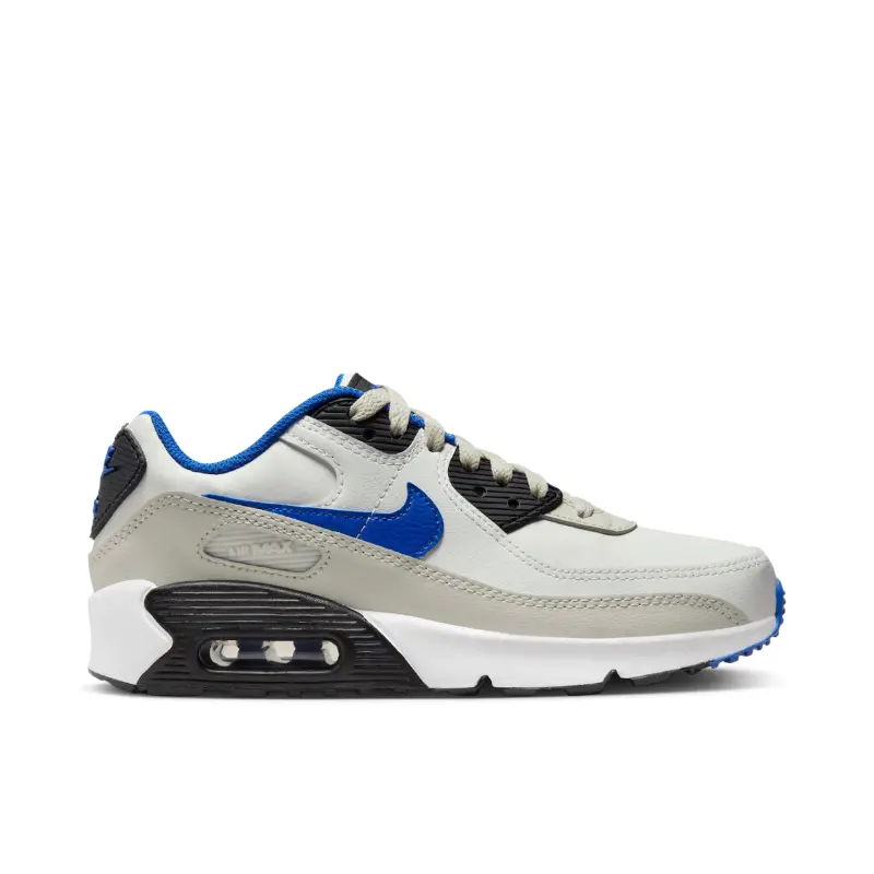Nike Air Max 90 White Racer Blue Bone (GS)