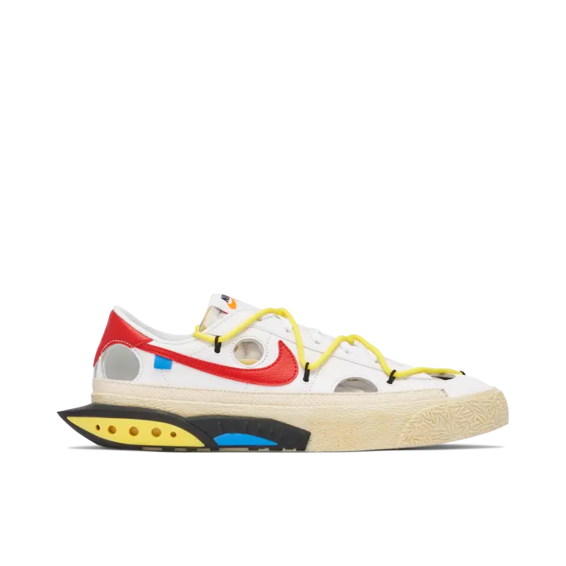Off-White x Nike Blazer Low White University Red