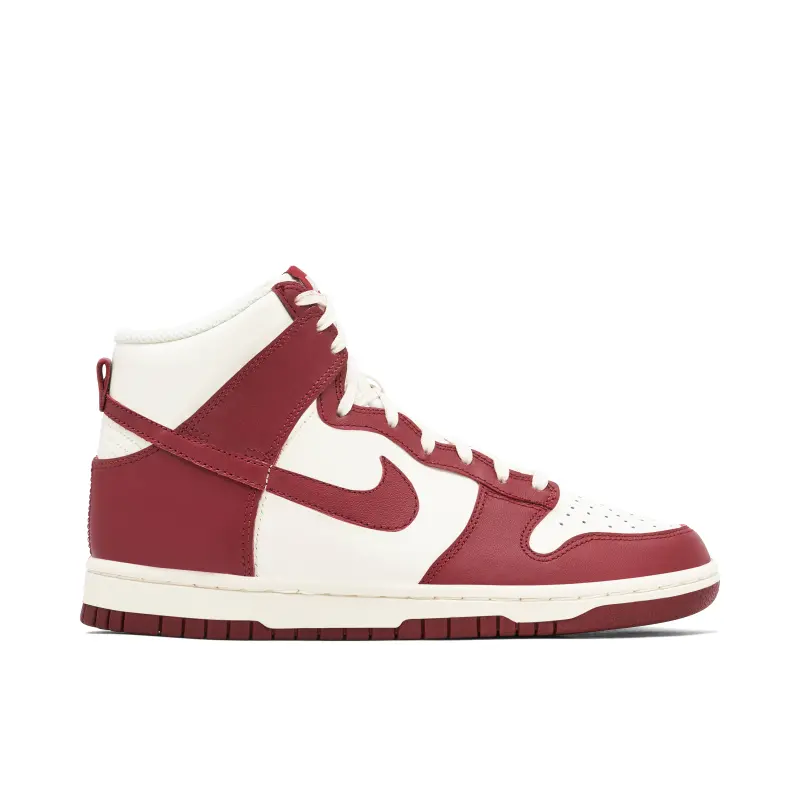 Nike Dunk High Sail Team Red (W)