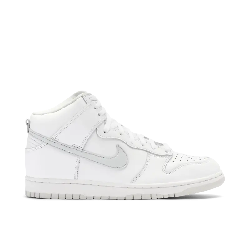 Nike Dunk High White Pure Platinum