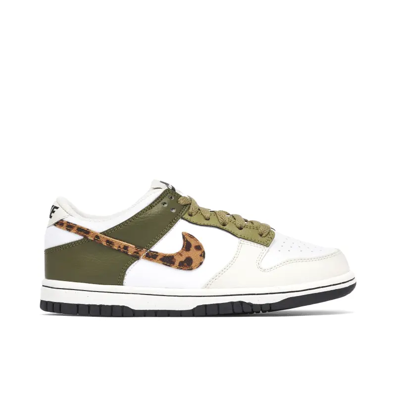 Nike Dunk Low Leopard Olive (GS)