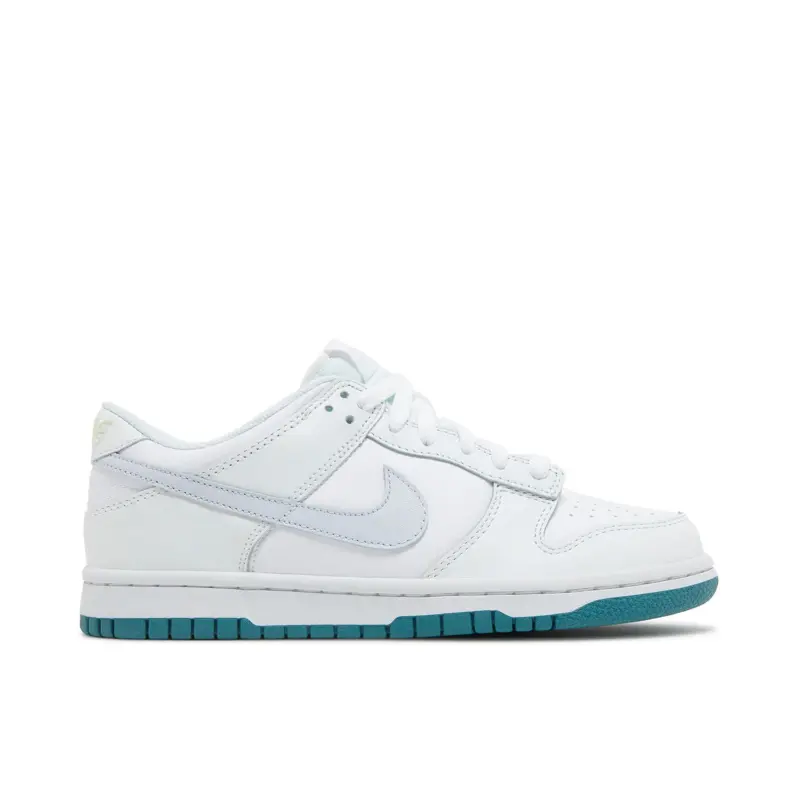 Nike Dunk Low White Grey Teal (GS)