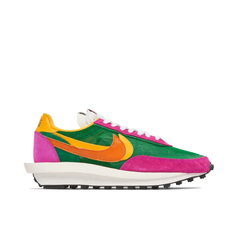 Nike LD Waffle x Sacai Green Pink