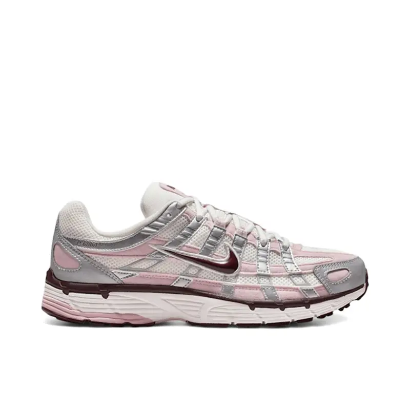 Nike P-6000 Silver Burgundy Plum Chalk (W)