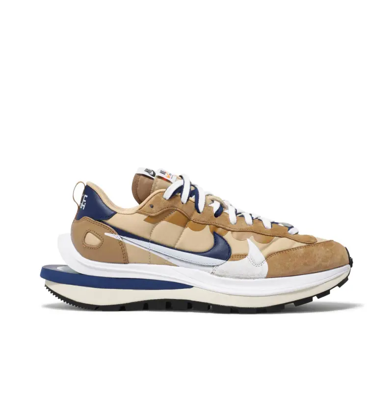 Sacai x Nike VaporWaffle Tan Navy