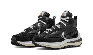 Nike x Sacai Vaporwaffle Jean Paul Gaultier Black White